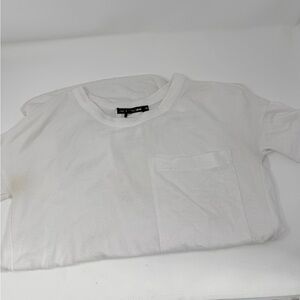 Rag and bone large pocket crew neck shirt xxs